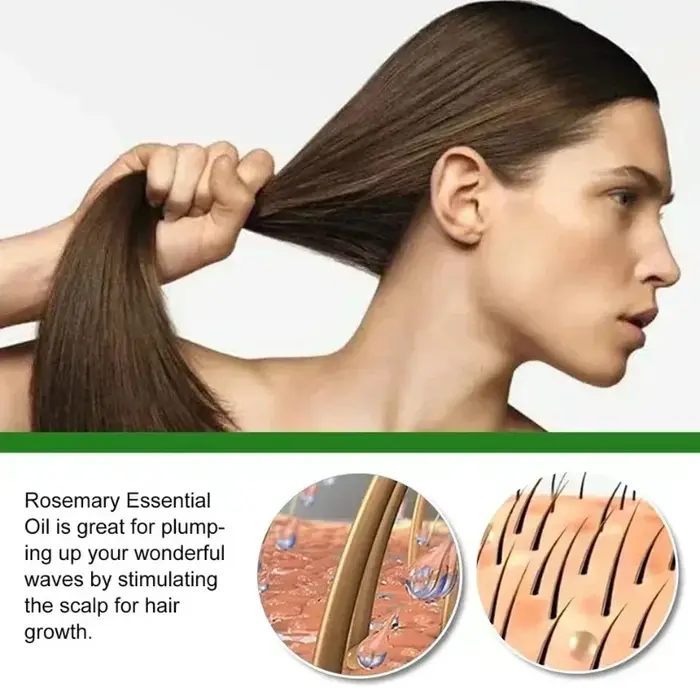 Huile de croissance des cheveux