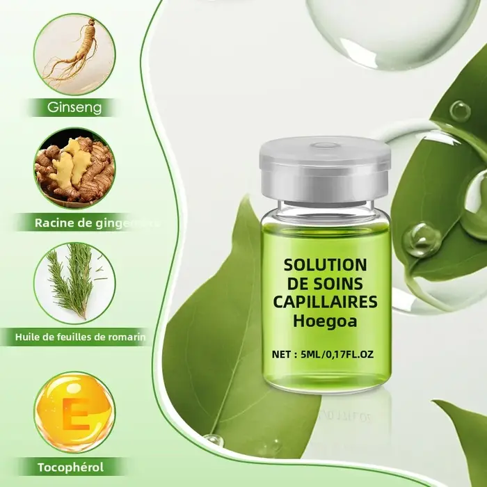 Sérum capillaire essentiel 1/2/3 boîtes pour renforcer les racines