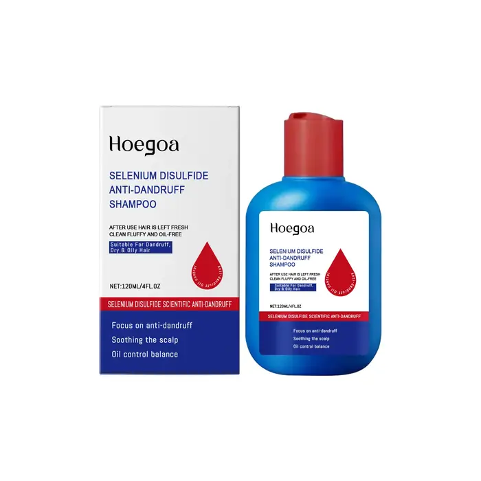 Shampoing Anti-pelliculaire au bisulfure de sélénium, nettoyage en profondeur, apaise les démangeaisons du cuir chevelu, réduit la sédité de l'huile, shampoing hydratant pour cheveux lisses