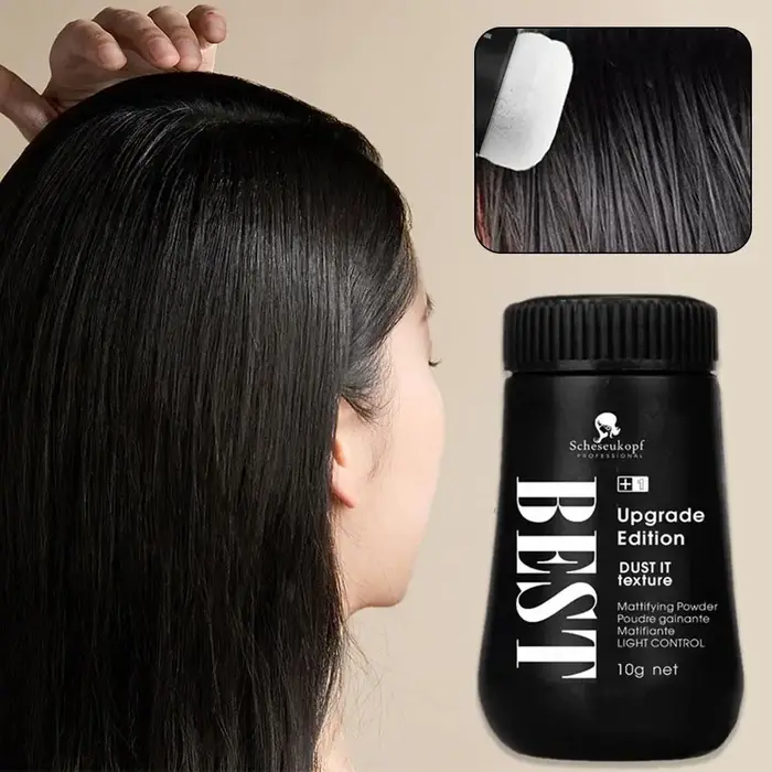 Poudre moelleuse pour cheveux