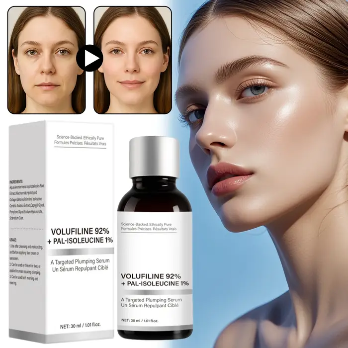 Sérum Anhydre Repulpant Concentré 30ml Velofeilin 92% & Pal-Isoleucine 1% – Soin Visage Rajeunissant