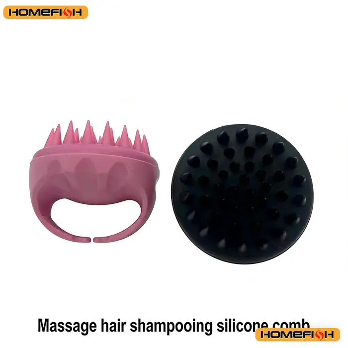 Brosse de massage pour shampoing nettoyant - Conception de la poignée