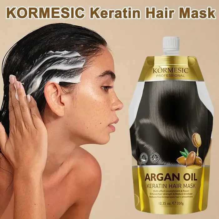 Masque capillaire magique à la kératine