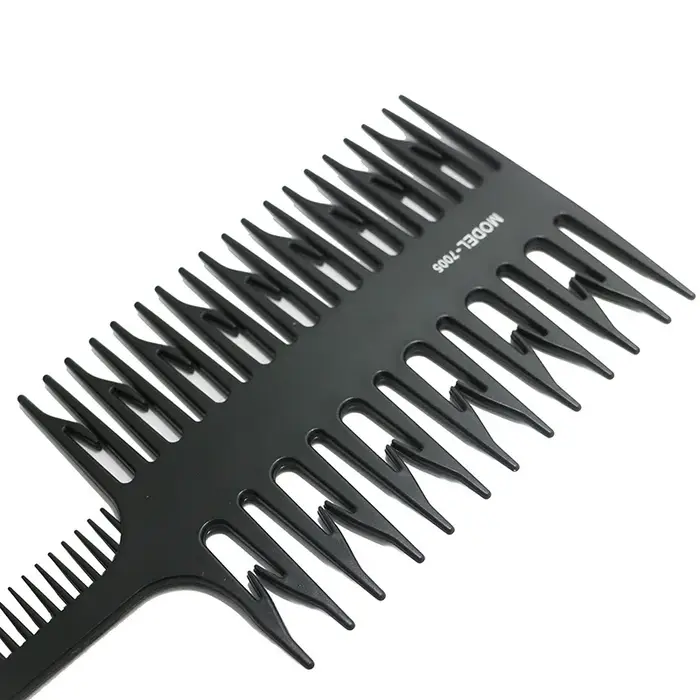 Peigne à cheveux teinture des cheveux mettre en évidence brosse à cheveux os de poisson queue de Rat