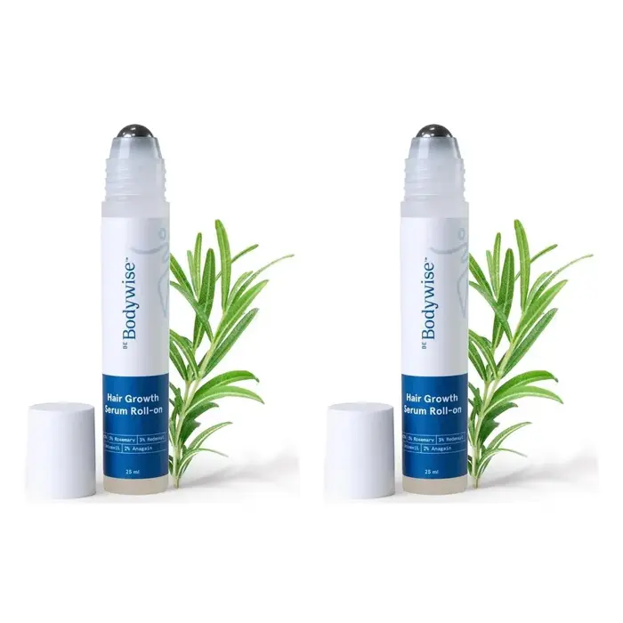 Sérum de croissance capillaire au romarin Roll On 25 ml – 3% romarin