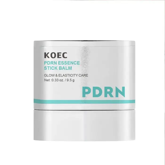 KOEC PDRN Essence Stick Balm 9,5g – Stick de sérum réparateur ADN de saumon pour l'éclat, l'élastici