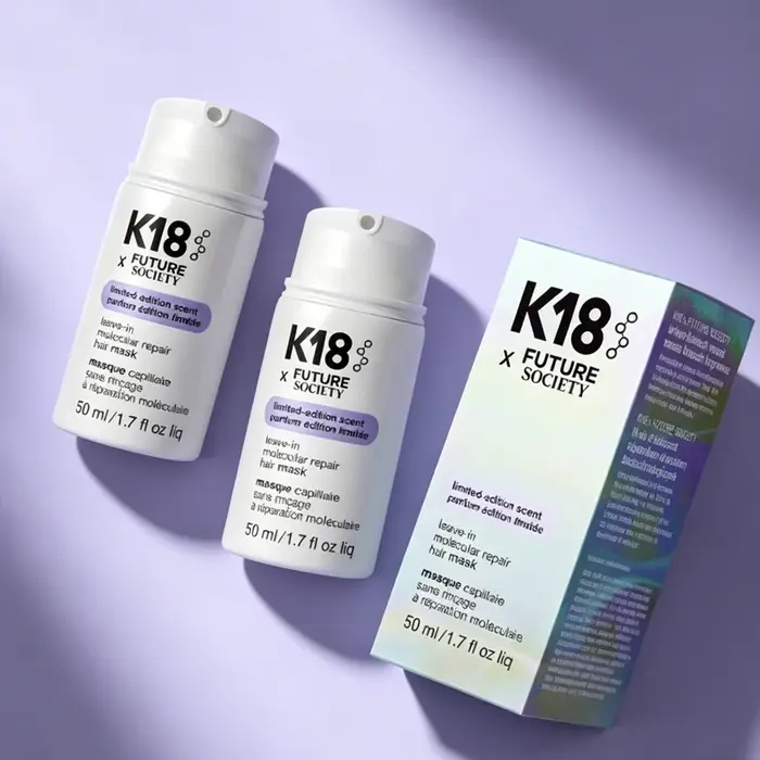 K18 Nouveau Modèle Portable 50ml Masque Capillaire Sans Rinçage Crème Nourrissante Anti-Frisottis Adoucissante Soin du Cuir Chevelu Produits de Beauté pour Cheveux