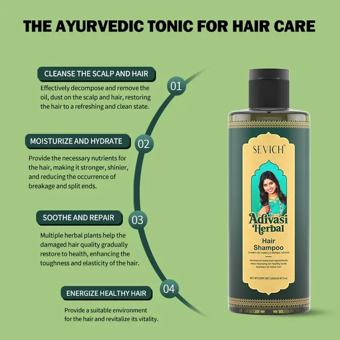 Shampoing original indien Adivasi