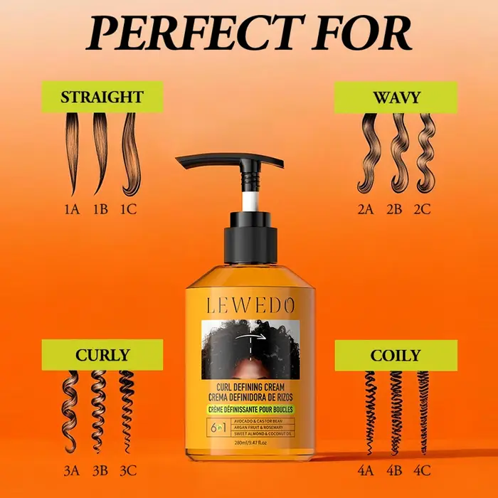 Crème pour cheveux bouclés 280 ml
