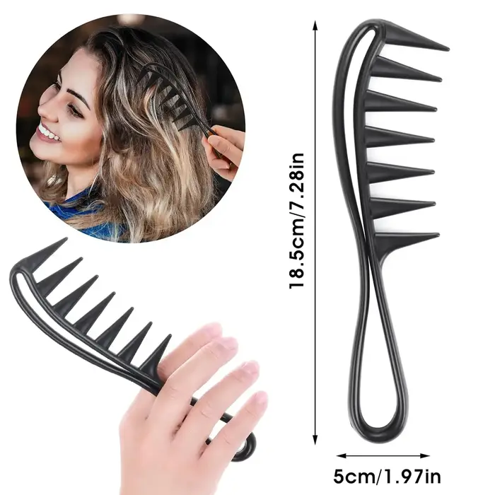 Peigne à dents larges, 5 pièces