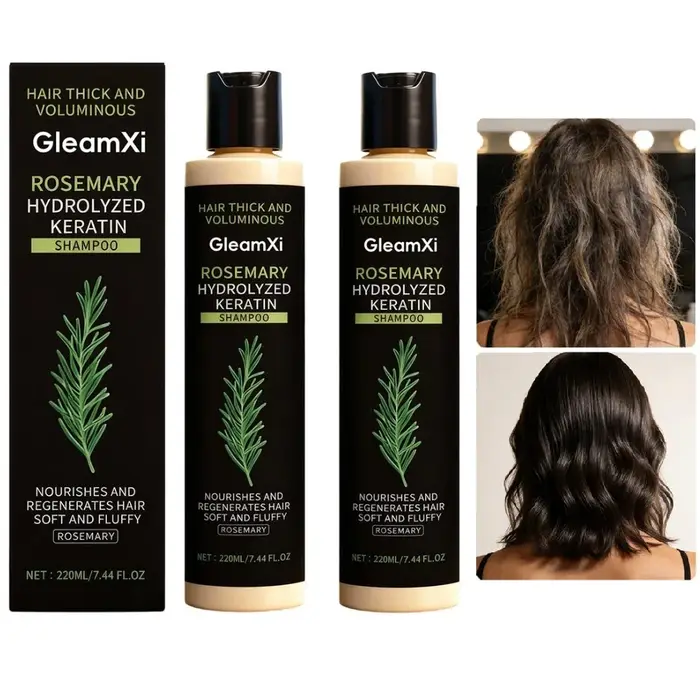 Shampoing capillaire au romarin