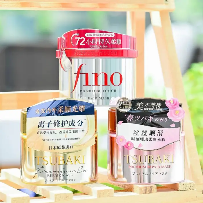 Masque capillaire réparateur premium TSUBAKI