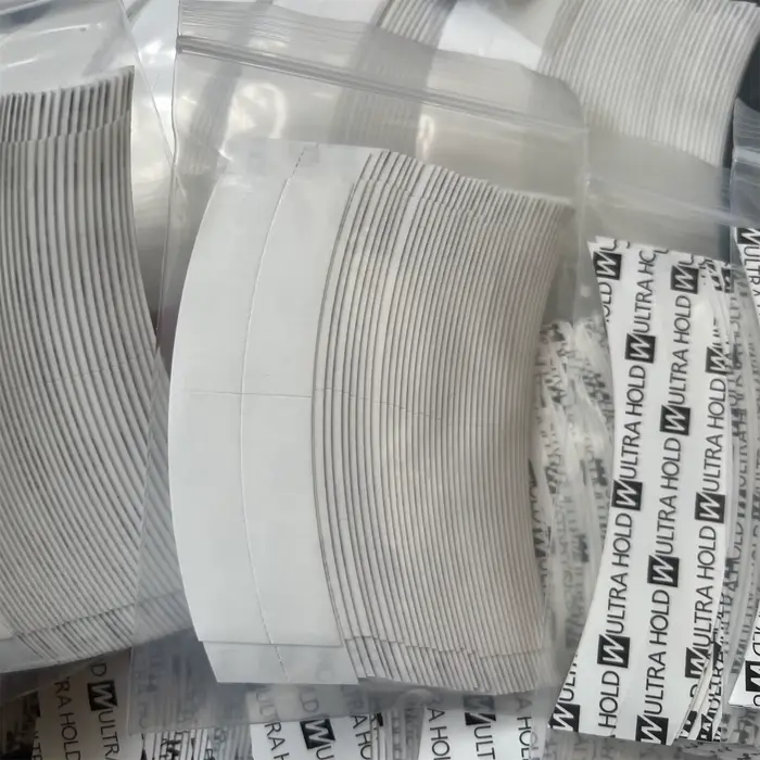 1/5/10/15 Packs de Bandes Adhésives Ultra Fortes Double Face pour Systèmes Capillaires, Super Adhési