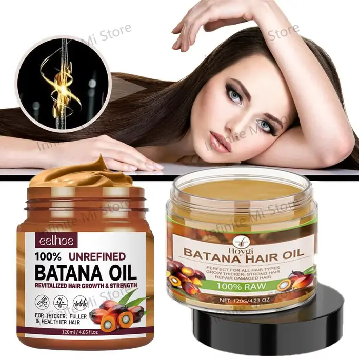 Huile naturelle Batana pour le traitement des cheveux