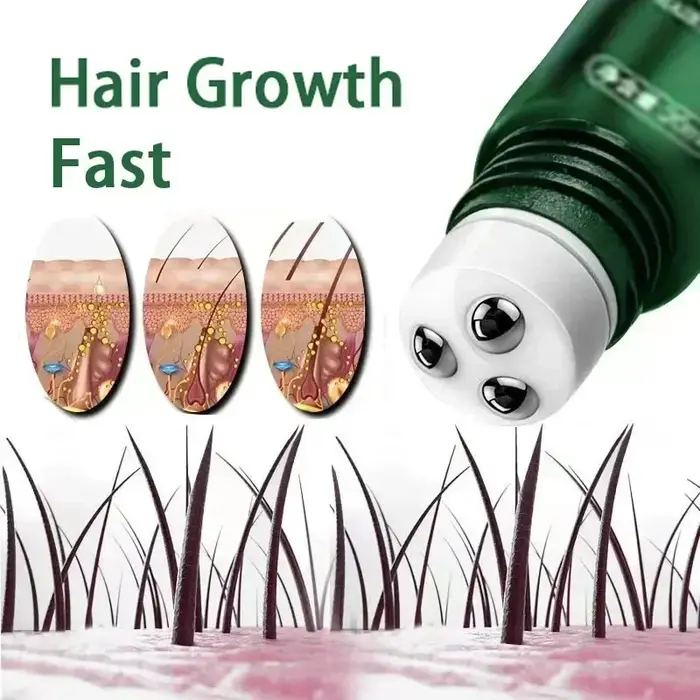 Huile de croissance des cheveux