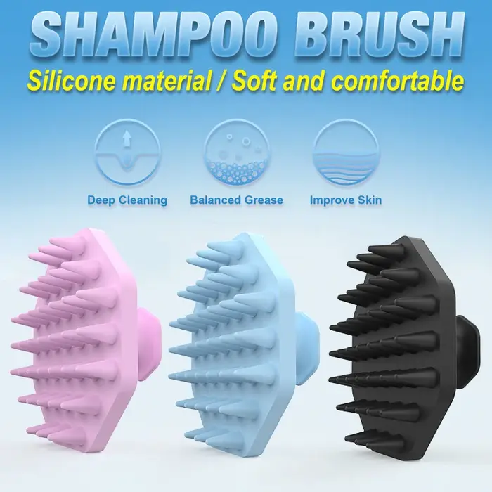 Brosse de Énergie en Silicone pour le Cuir oral elu