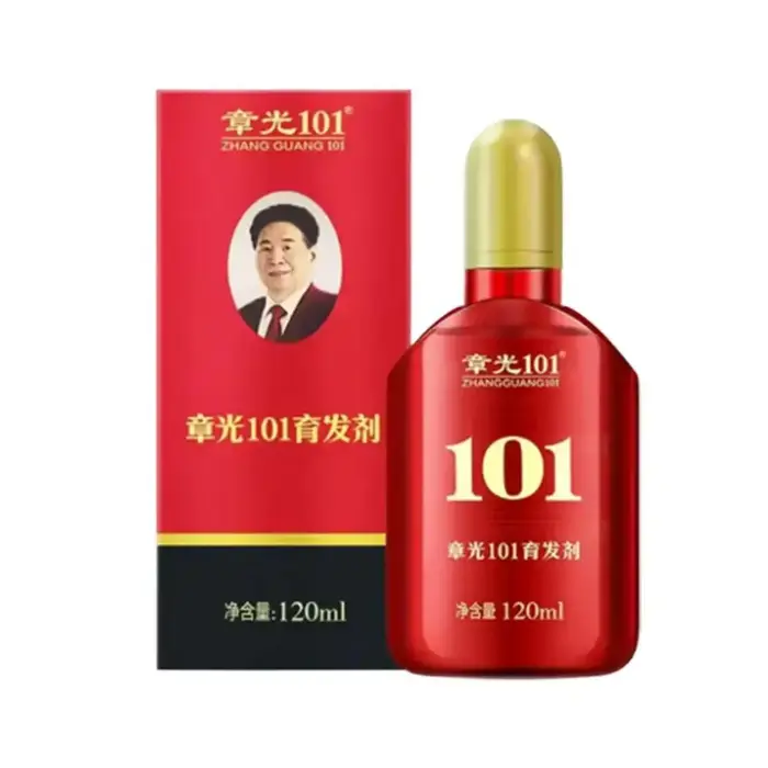 ZHANGGUANG 101 Essence Anti-perte 100% épineux à base de plantes nutriments capillaires