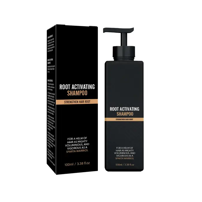 Shampoing activateur des racines 100 ml - Formule d'extrait naturel de plante pour la réduction de l