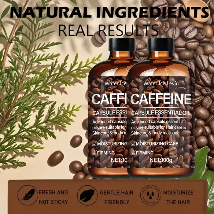 Huile capillaire, Essence capillaire à caféine à haute Concentration