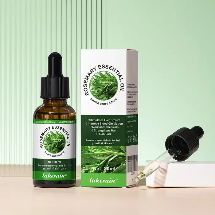 Huile essentielle de romarin pour cheveux