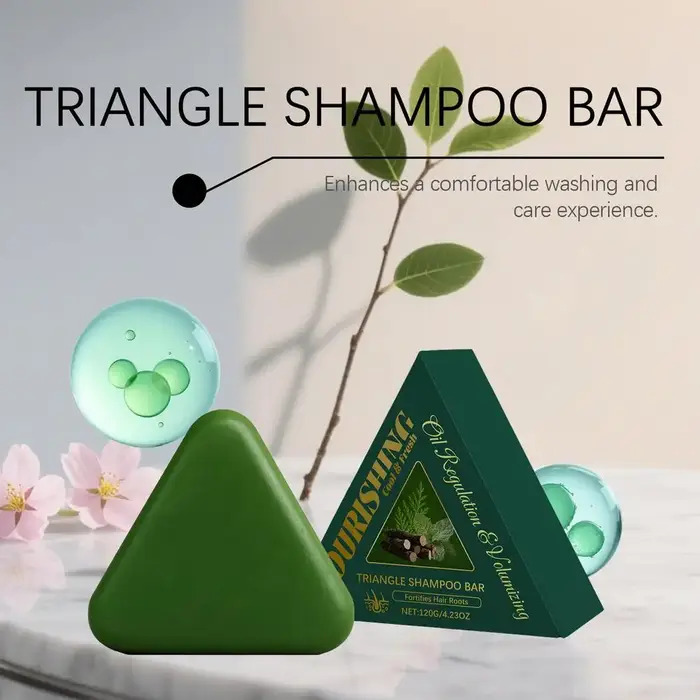 Usman herbe & Platycladus shampooing à base de plantes savon traitement naturel des cheveux renforce les racines