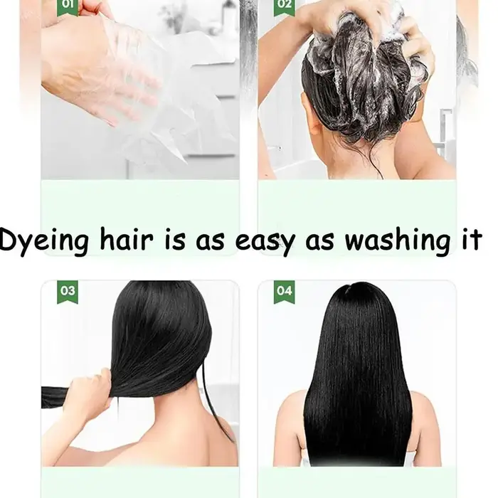 Shampooing sans bord 3 en 1