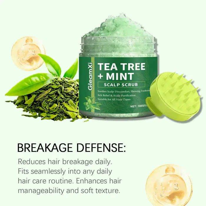 Shampooing Nettoyant en Profondeur au Théier pour le Cuir Chevelu