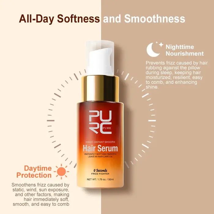 PURC – sérum magique lissant pour cheveux