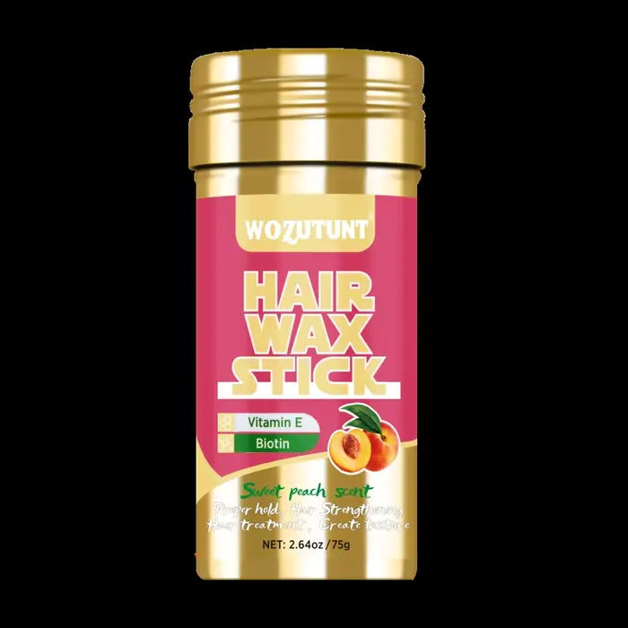 Bâton de cire coiffante, finition naturelle Non grasse, pommade pour tous les types de cheveux crépu