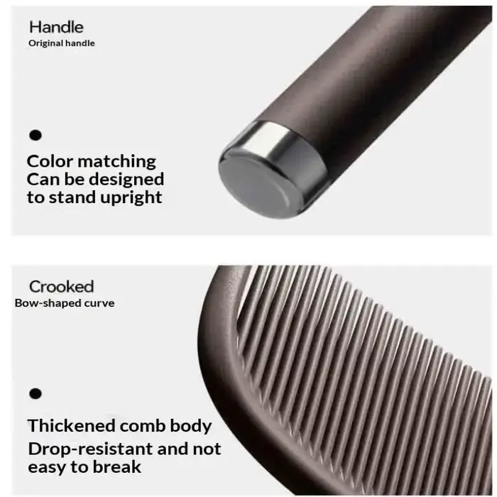 1 brosse à cheveux couleur café