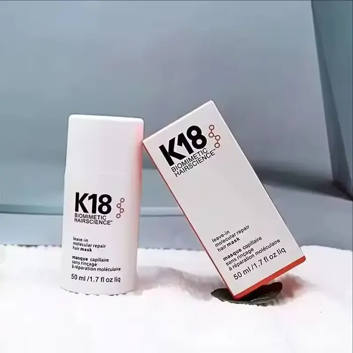 Nouveau Masque Capillaire Réparateur Moléculaire K18 Sans Rinçage 50ml 150ml – Traitement Profond à la Kératine pour