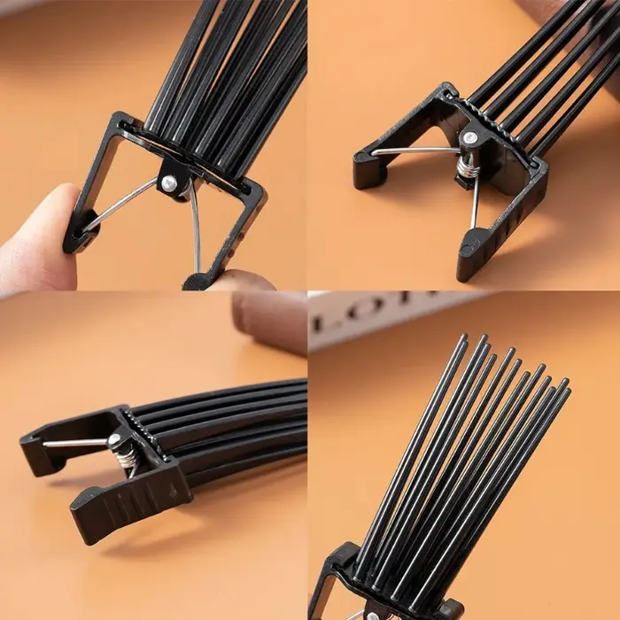 Kit d'outils de coiffure pour cheveux bouclés pour hommes et femmes - Peigne texturant volumisant