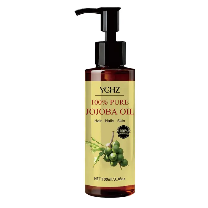 Huile de Jojoba - Produit naturel pur pour les soins de la peau et des cheveux