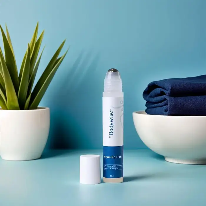 Bodywise Roll-on Ball romarin soin des cheveux Essence longue durée hydratant nourrissant réparateur lissage