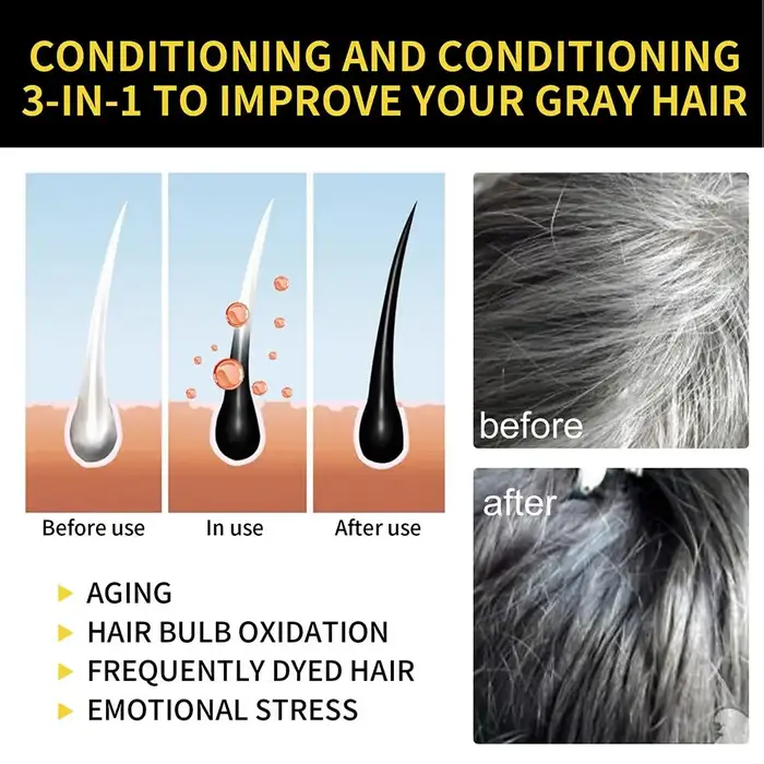 Shampoing magique à base de plantes naturelles