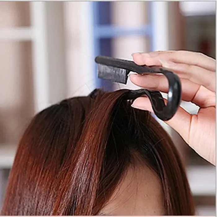 Peigne en V pour coiffure