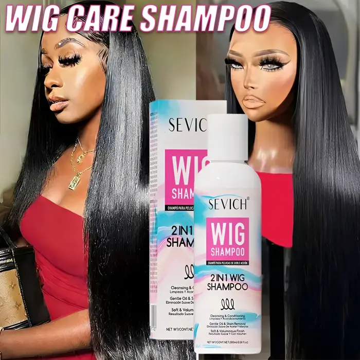 Shampoing professionnel 2 en 1 pour perruque