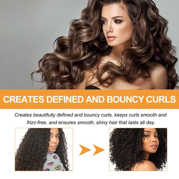 Crème volumisante pour cheveux bouclés