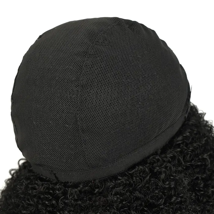Perruque courte synthétique Afro perruques bouclées lâches pour les femmes noires perruques Afro cou