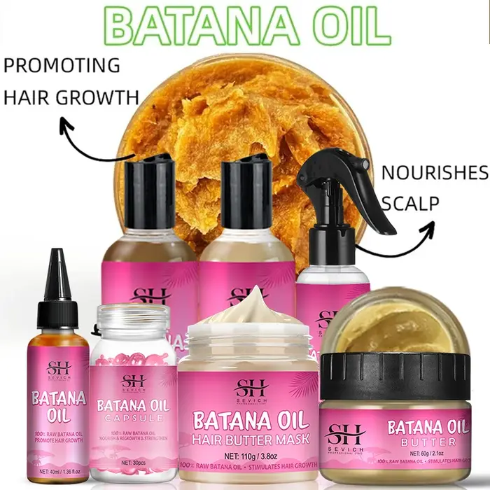 Huile de Batana naturelle 100% Pure pour la croissance des cheveux