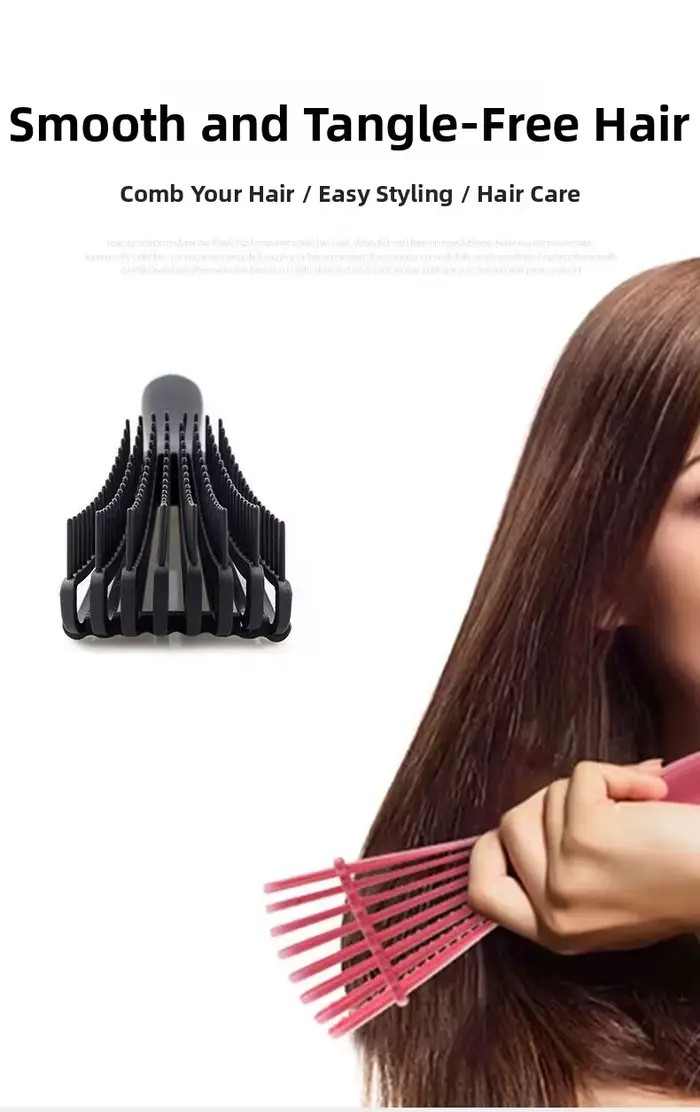 Peigne à cheveux brosse démêlante Massage du cuir chevelu