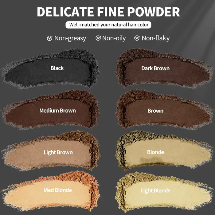Poudre de contour pour la ligne des cheveux