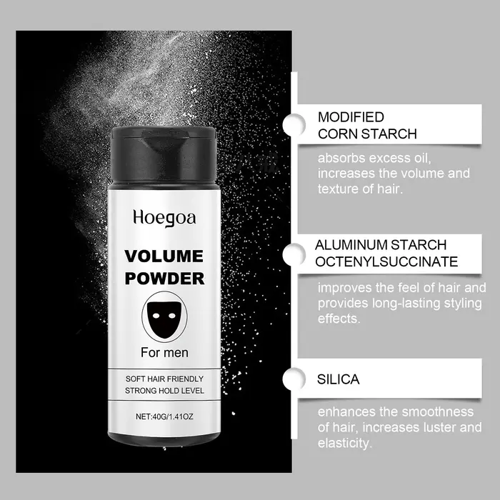 Poudre volumisante pour cheveux