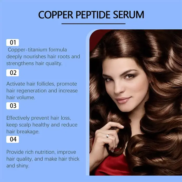 Sérum de densité capillaire au Peptide de cuivre