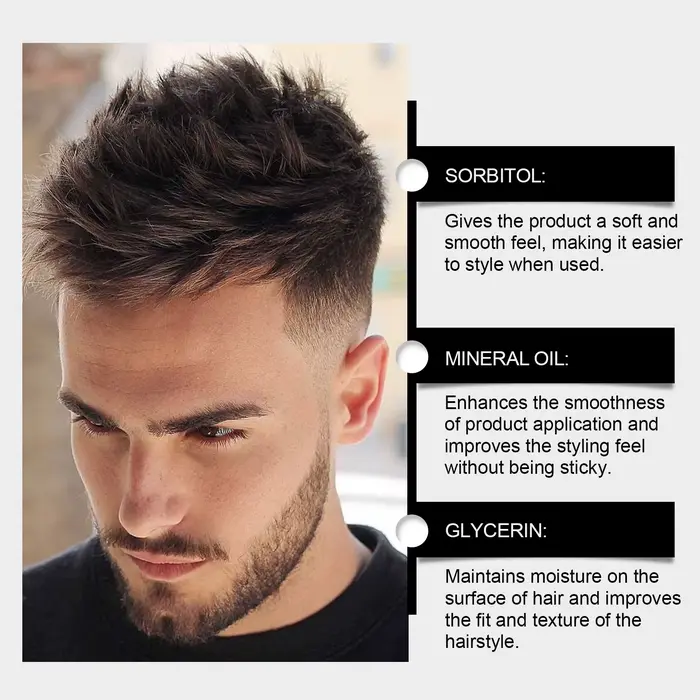 Argile pour cheveux pour hommes