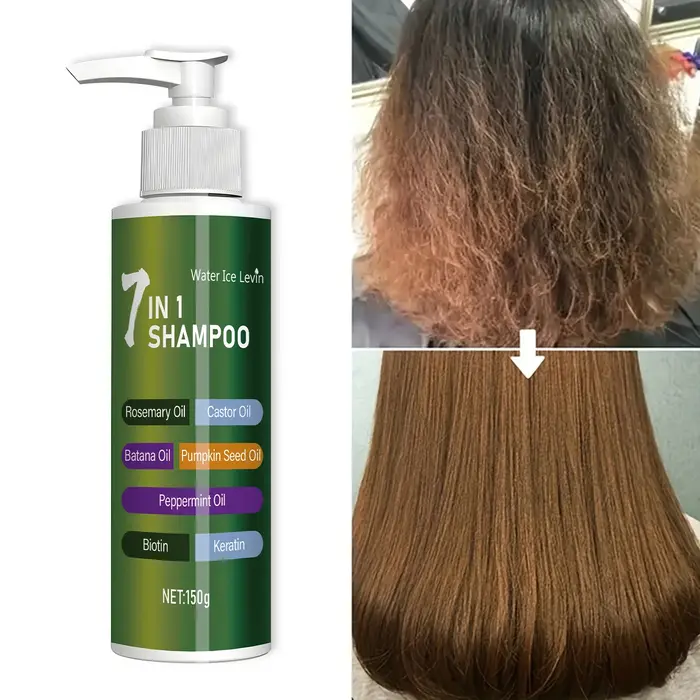 Shampooing 7-en-1, riche en romarin