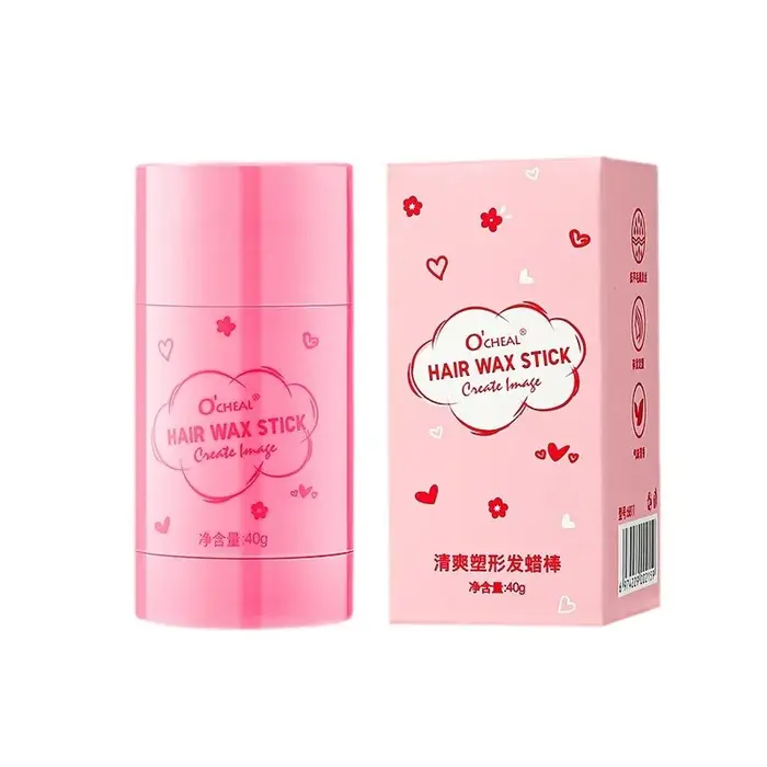 O'CHEAL 40g bâton de cire pour cheveux artefact capillaire finition crème pour cheveux cassés Spray 