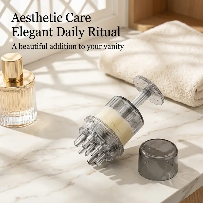 Peigne applicateur pour le cuir chevelu