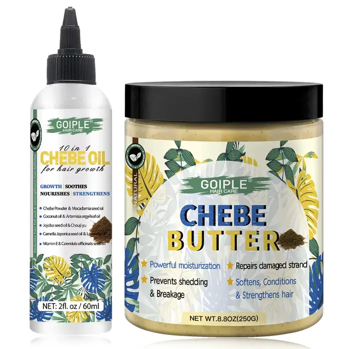 GOIPLE Chebe – Produits capillaires : Après-shampoing nourrissant et hydratant en profondeur