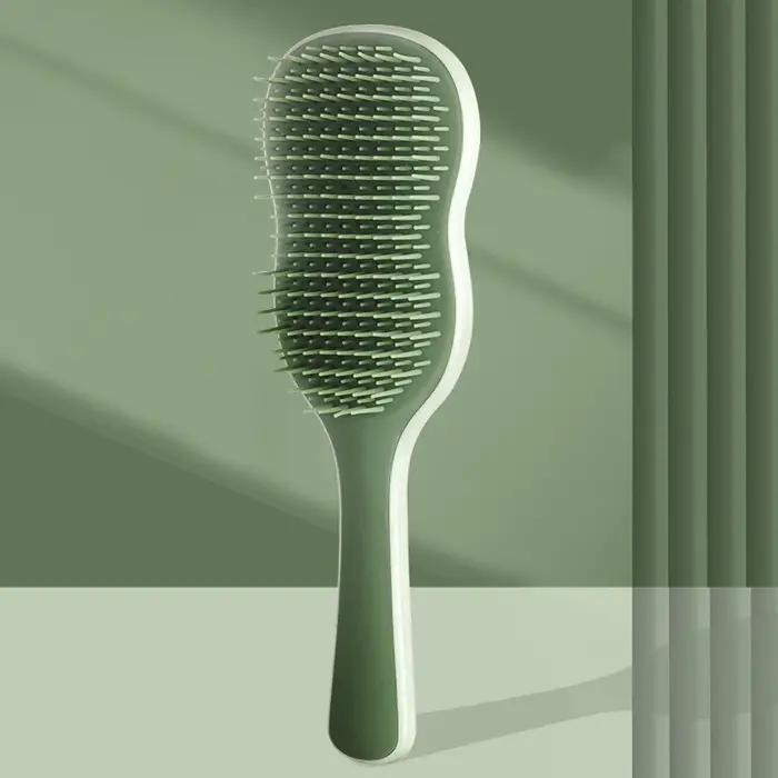 1 Peigne de massage antistatique pour le cuir chevelu, détoxifiant pour coiffure, séchage rapide, sp